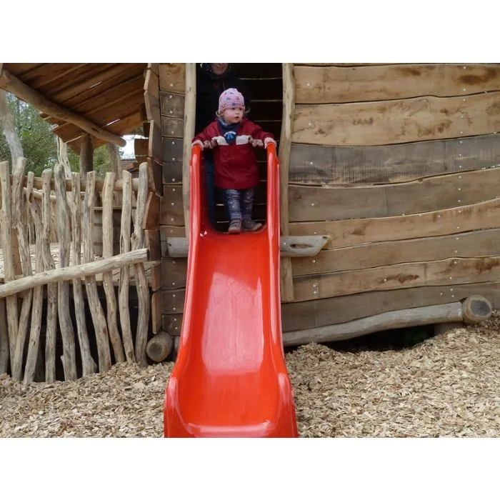Slide for Swing Set red 365cm polyester fiberglass