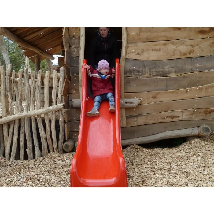 Slide for Swing Set red 325cm polyester fiberglass