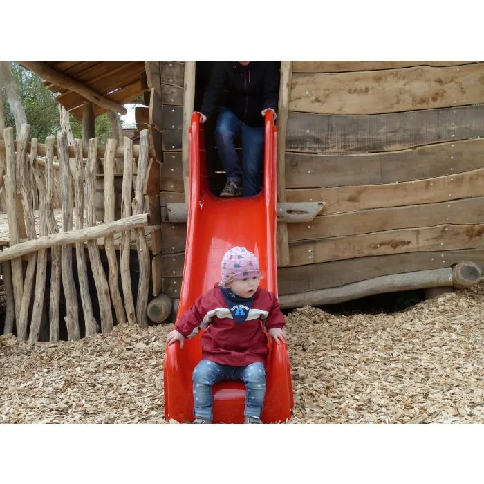 Slide for Swing Set red 325cm polyester fiberglass