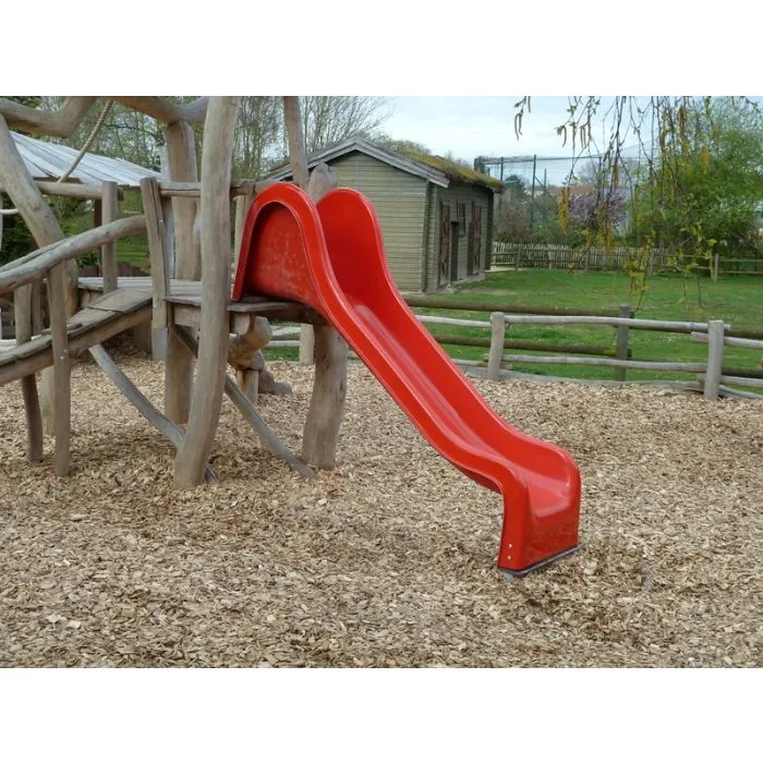 Slide for Swing Set red 365cm polyester fiberglass