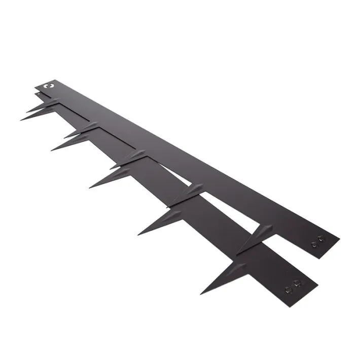Border edging black 100x17.5cm/1.5mm