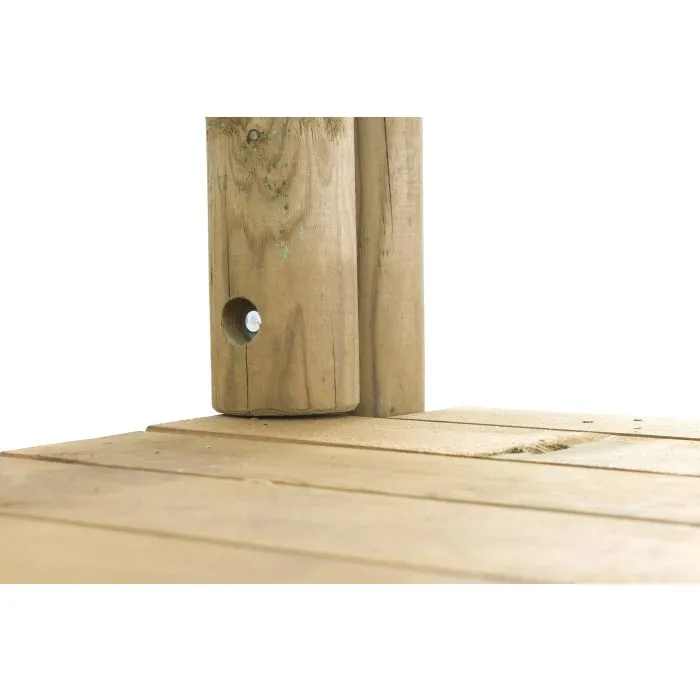 Wooden swingset Nelis