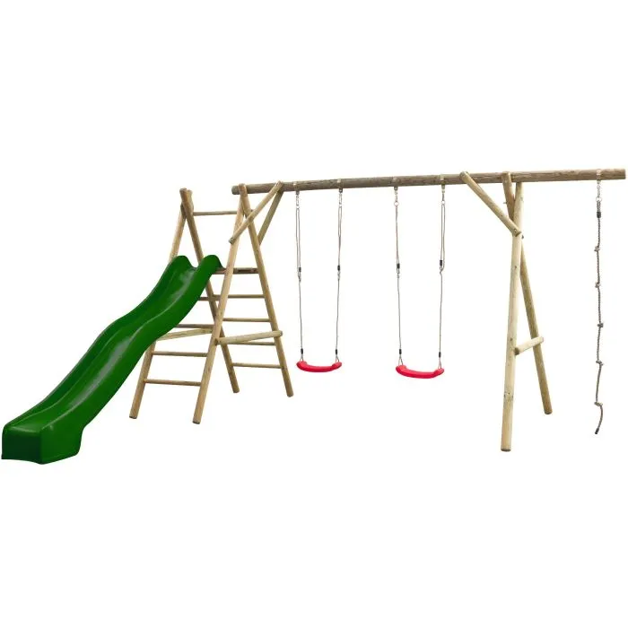 Wooden swingset Nora