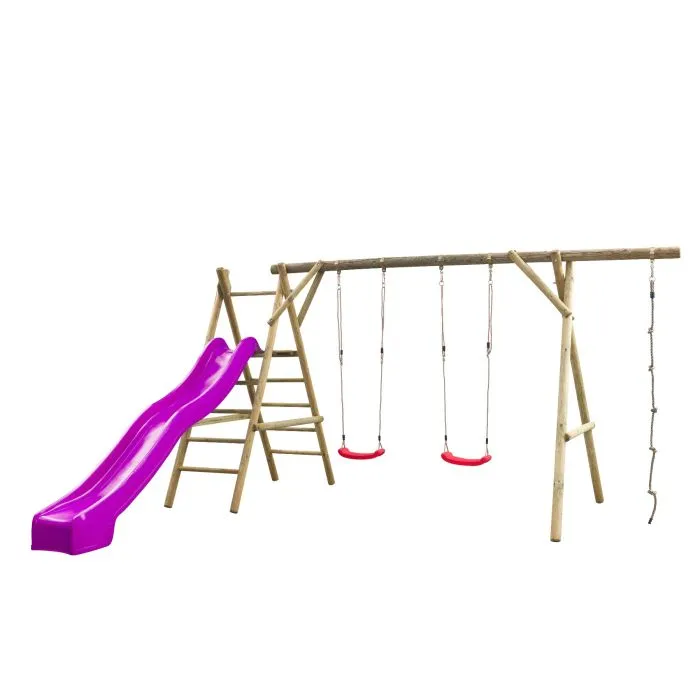 Wooden swingset Nora