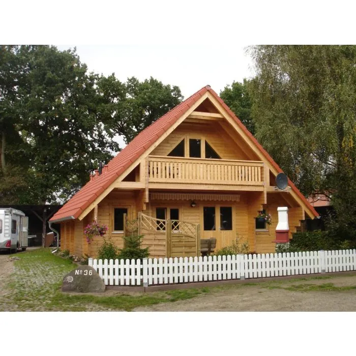 Lodge cabin Helsingborg  8.8x7.8m (94mm)