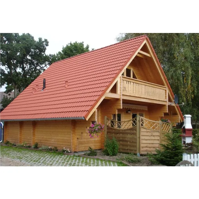Lodge cabin Helsingborg  8.8x7.8m (94mm)