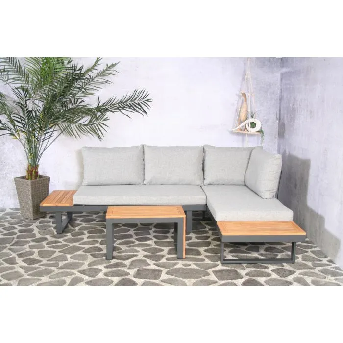 Garden furniture aluminium lounge Olympia
