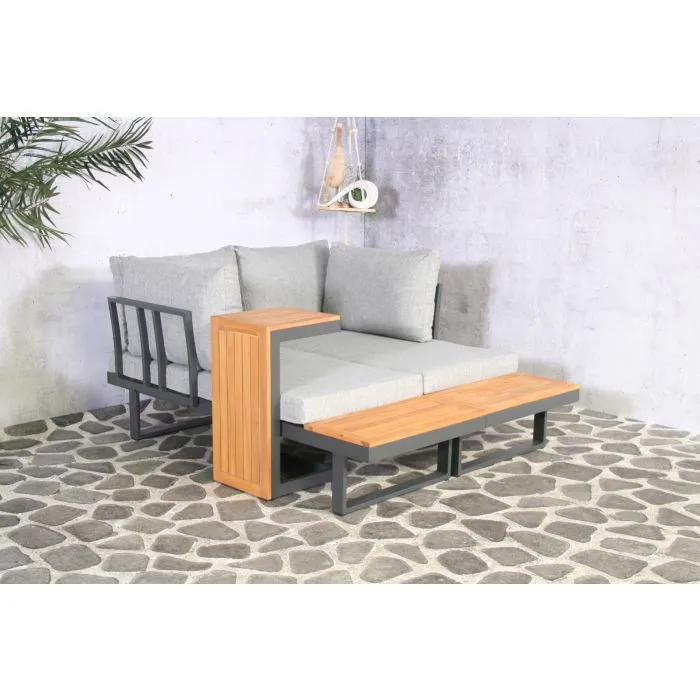 Garden furniture aluminium lounge Olympia