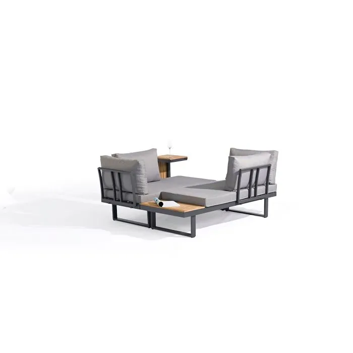 Garden furniture aluminium lounge Olympia
