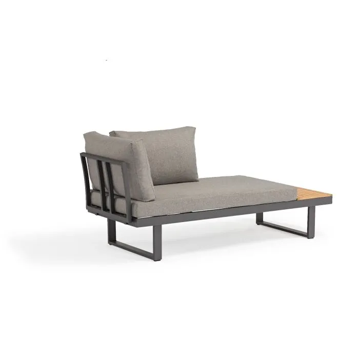 Garden furniture aluminium lounge Olympia
