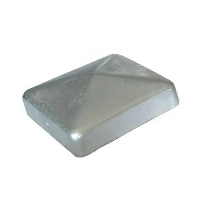 Post caps hot dip galvanized 71x71mm