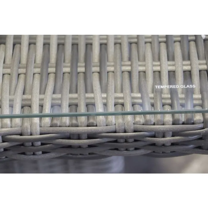 Garden furniture aluminum lounge Parma