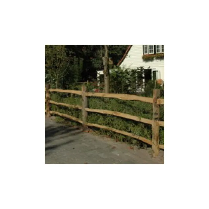 Post and Rail Fencing chestnut 290cm