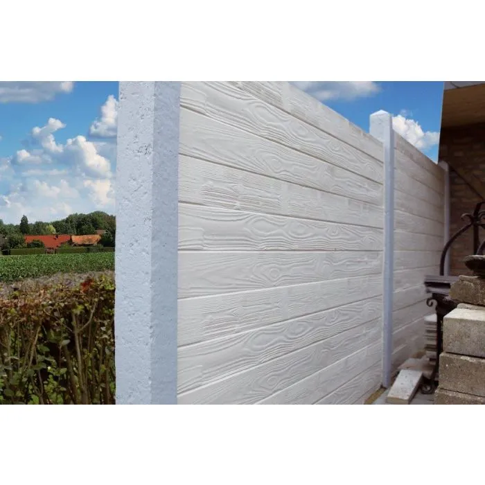 Concrete fence Woodtexture 200x231cm