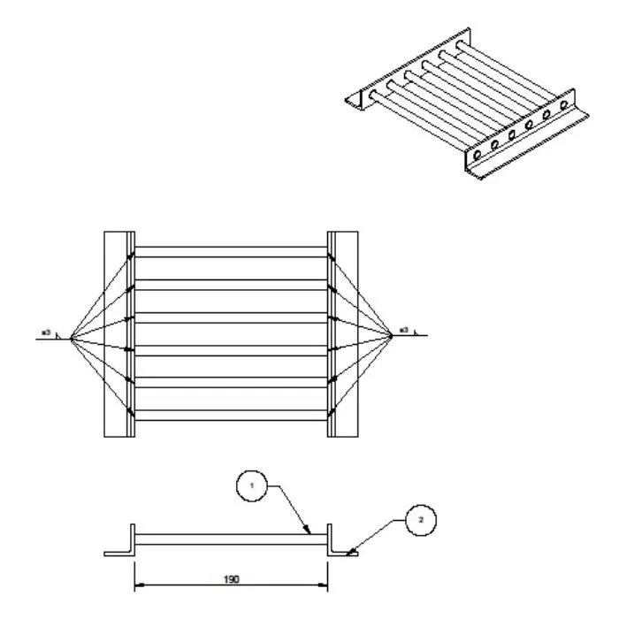 Well-grate, galvanized