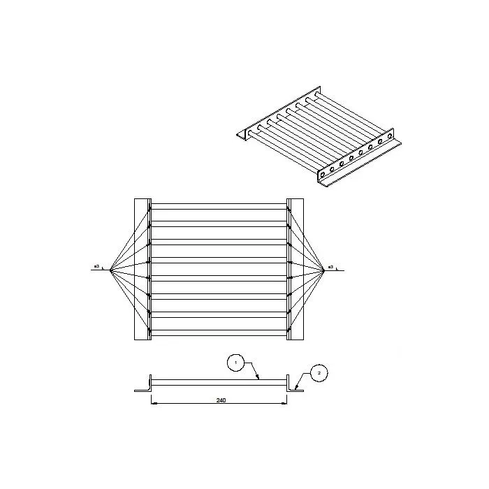 Well-grate, galvanized