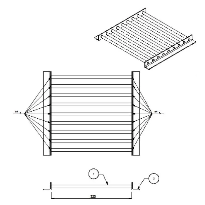 Well-grate, hot dip