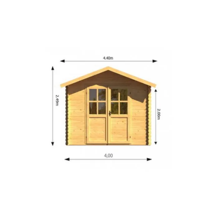 Garden Shed Redbridge 4x3m
