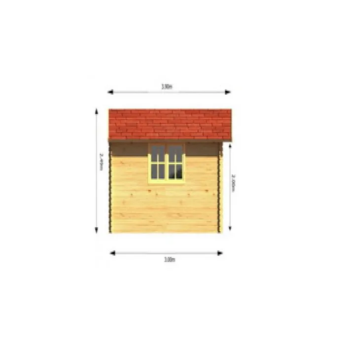 Garden Shed Redbridge 4x3m