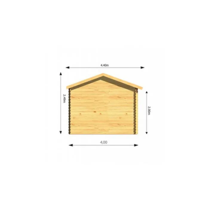 Garden Shed Redbridge 4x3m