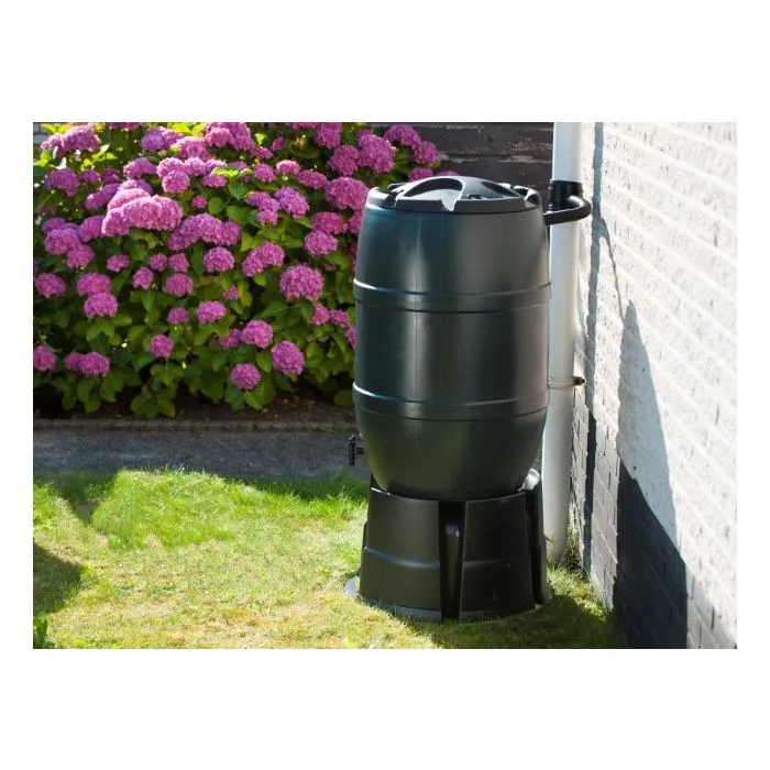 Rain barrel stand