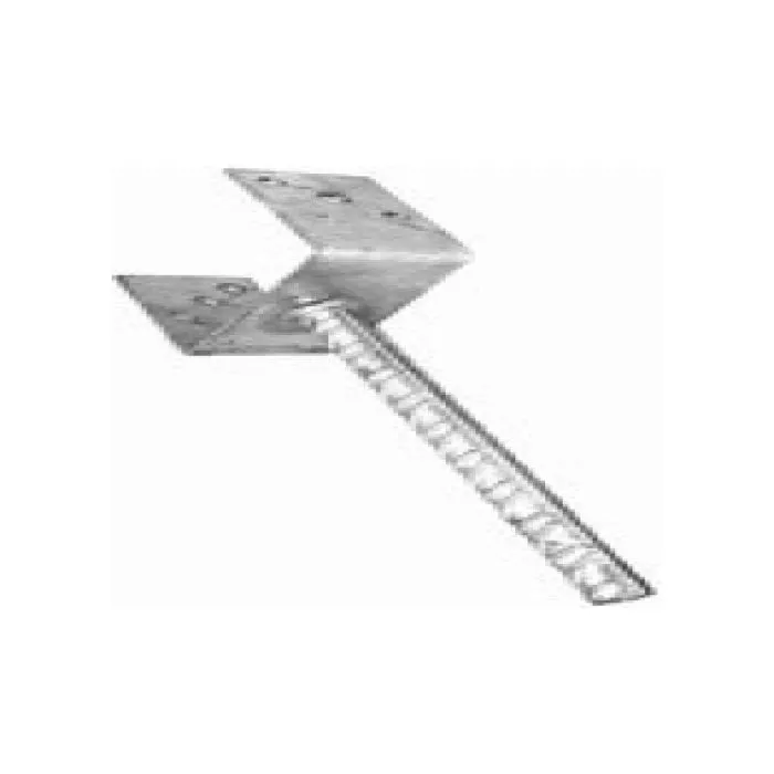 U-post support bracket 91x400mm