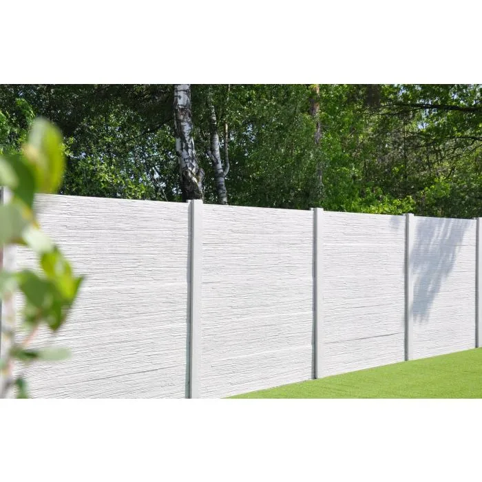 Concrete fence Linestone double sided 200x200cm