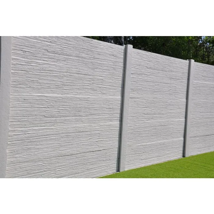 Concrete fence Linestone double sided 200x200cm
