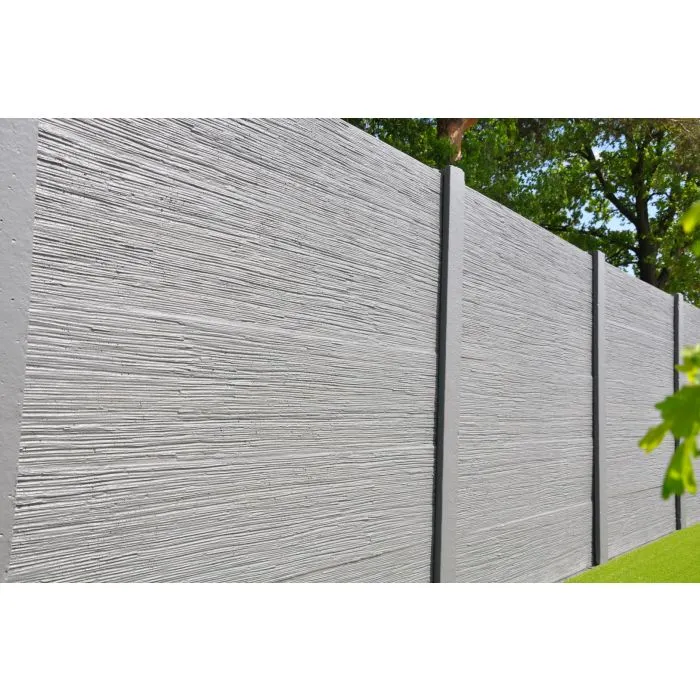 Concrete fence Linestone double sided 200x200cm