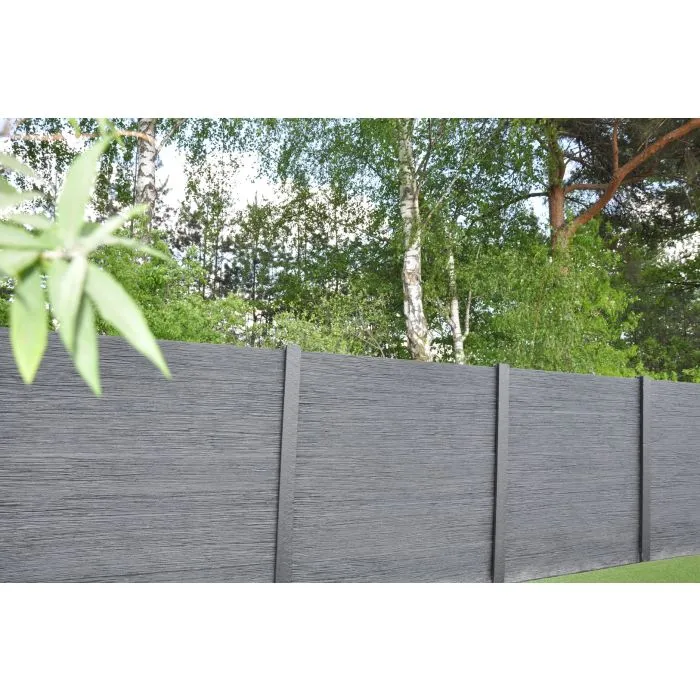Concrete fence Linestone double sided 200x200cm