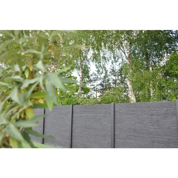 Concrete fence Linestone double sided 200x200cm
