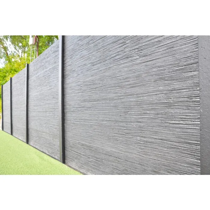 Concrete fence Linestone double sided 200x200cm