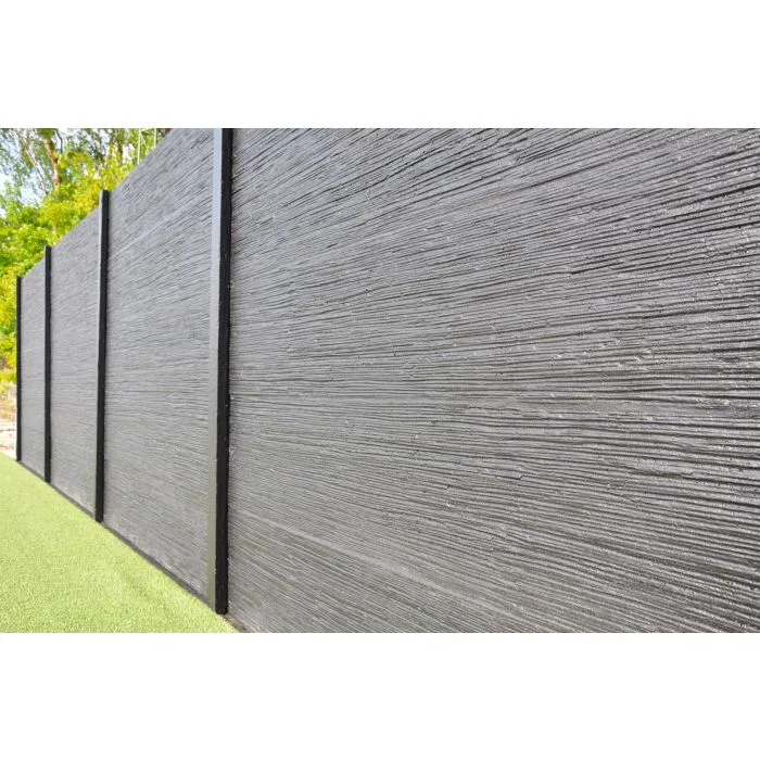 Concrete fence Linestone double sided 200x200cm
