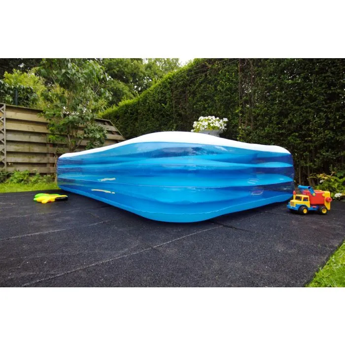 Rubber tiles black 1000x1000x45mm (m2)
