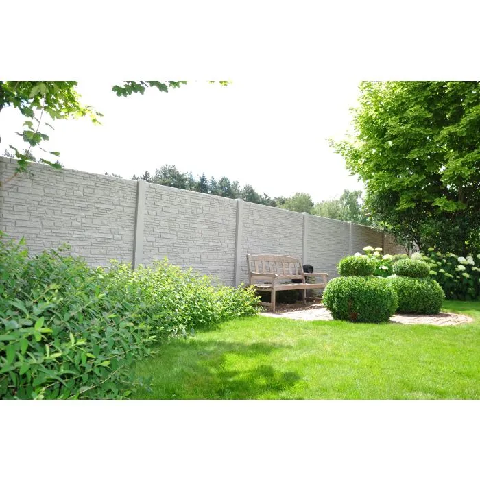 Concrete fence Rusticastone 200x200cm