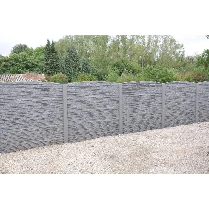 Concrete fence Rusticastone 200x200cm