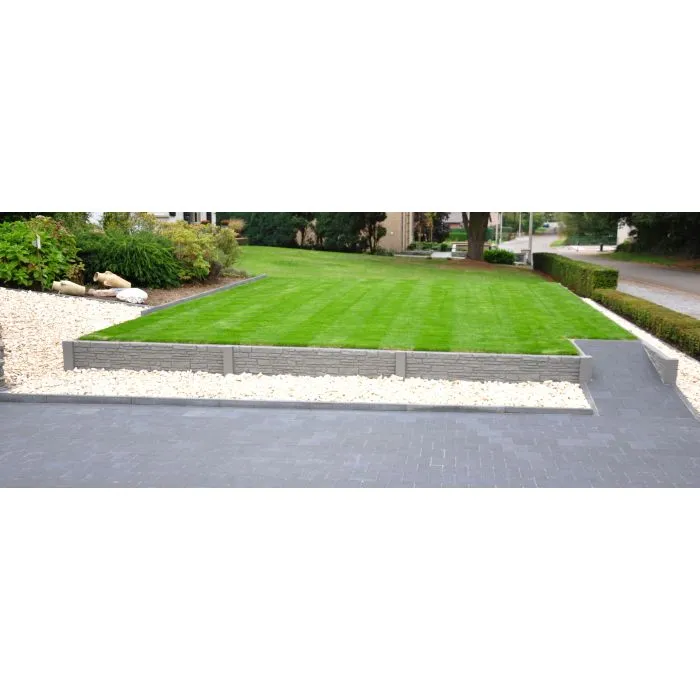 Concrete fence Rusticastone double sided 200x200cm