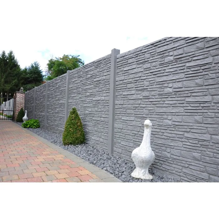 Concrete fence Rusticastone 200x200cm