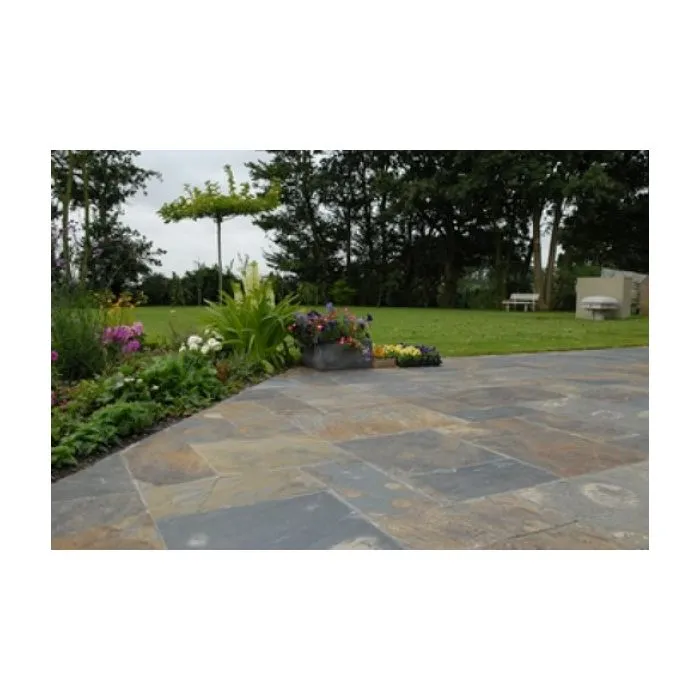 Garden paving slabs Rusty Slate 80x80x3cm (m2)