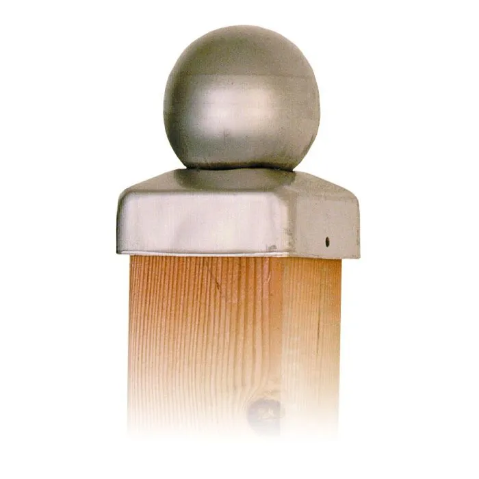 Post caps ball stainless steel 71x71mm