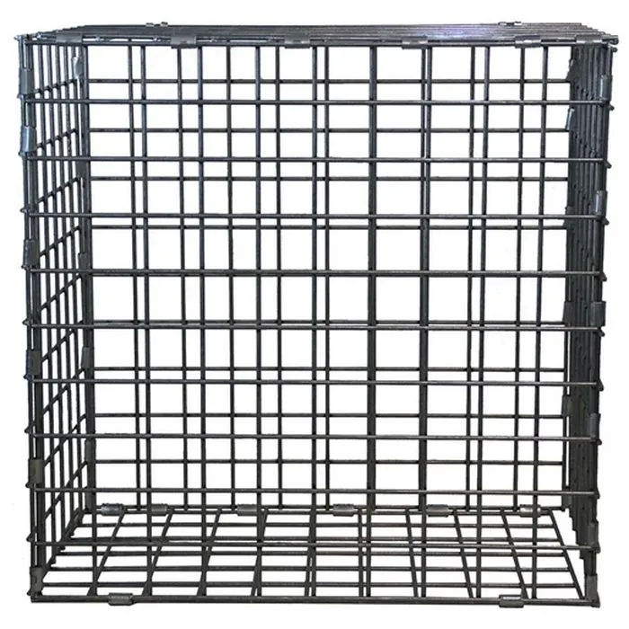 Gabion basket, galvanized, welded 50x50x30cm