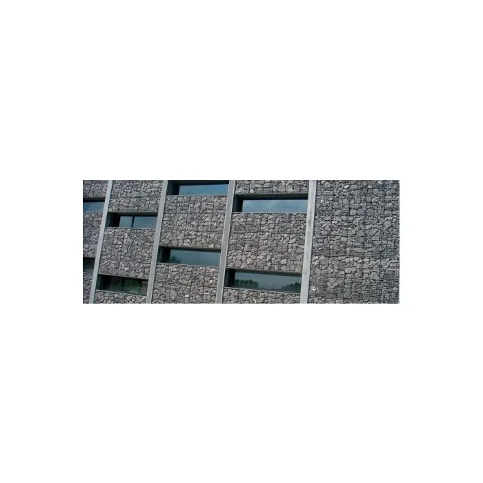 Gabion basket, galvanized, welded 75x50x30cm