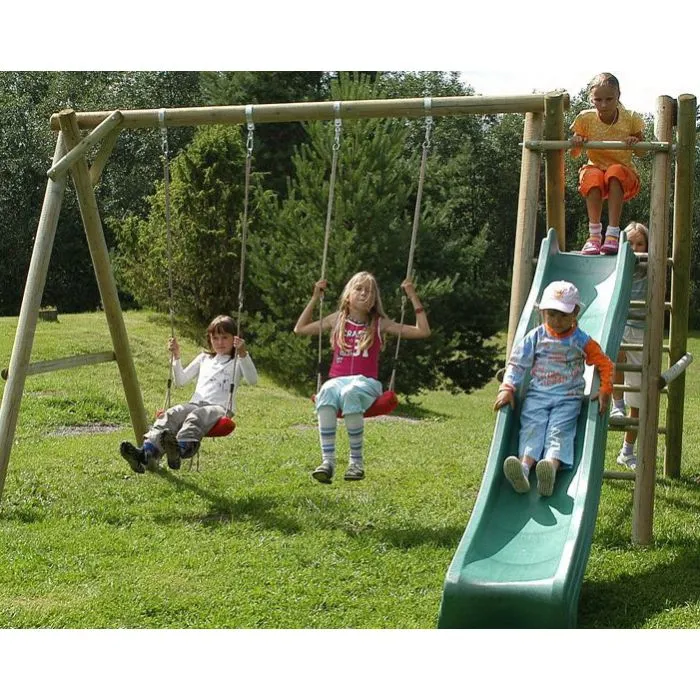 Wooden swingset Nora