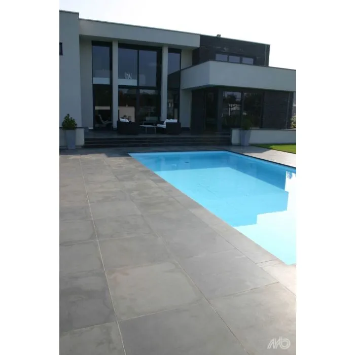 Natural hardstone Bluestone tiles tumbled 60x60x3cm