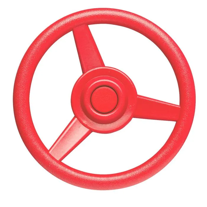 Plastic steering wheel