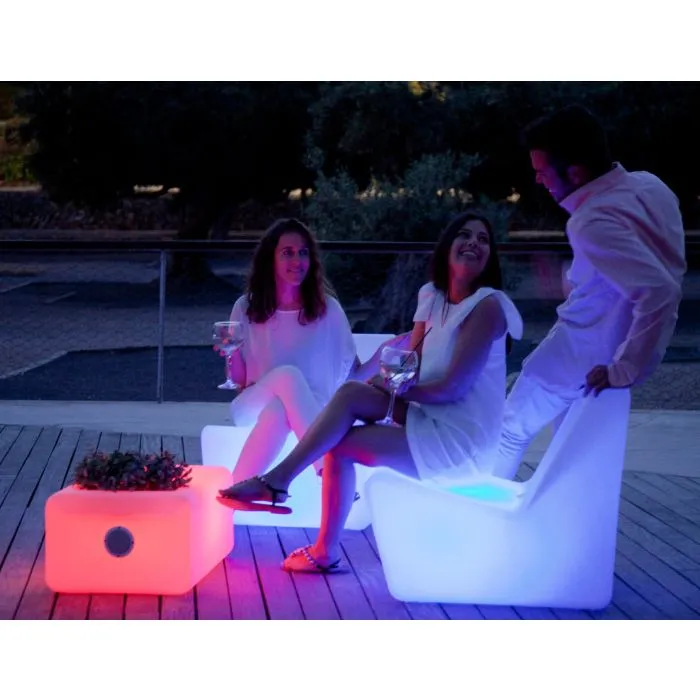 Garden tabel Ibiza design 45x59x30cm