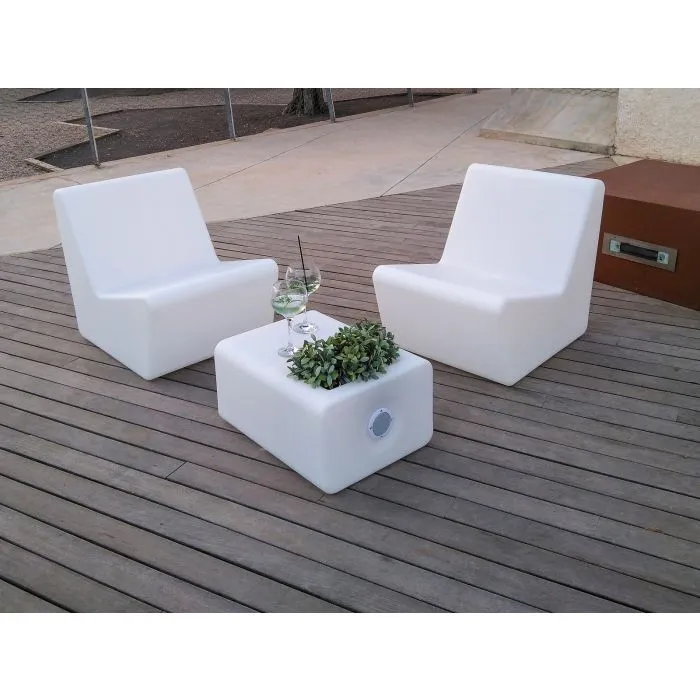 Garden chair Ibiza design 77x66x59cm