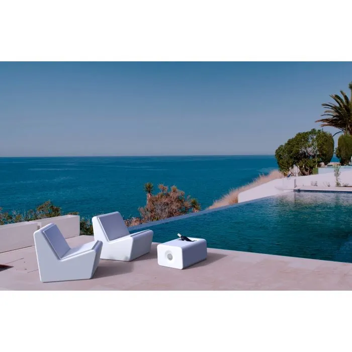 Garden tabel Ibiza design 45x59x30cm