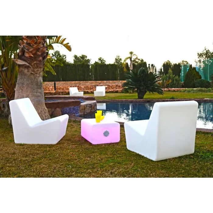 Garden chair Ibiza design 77x66x59cm
