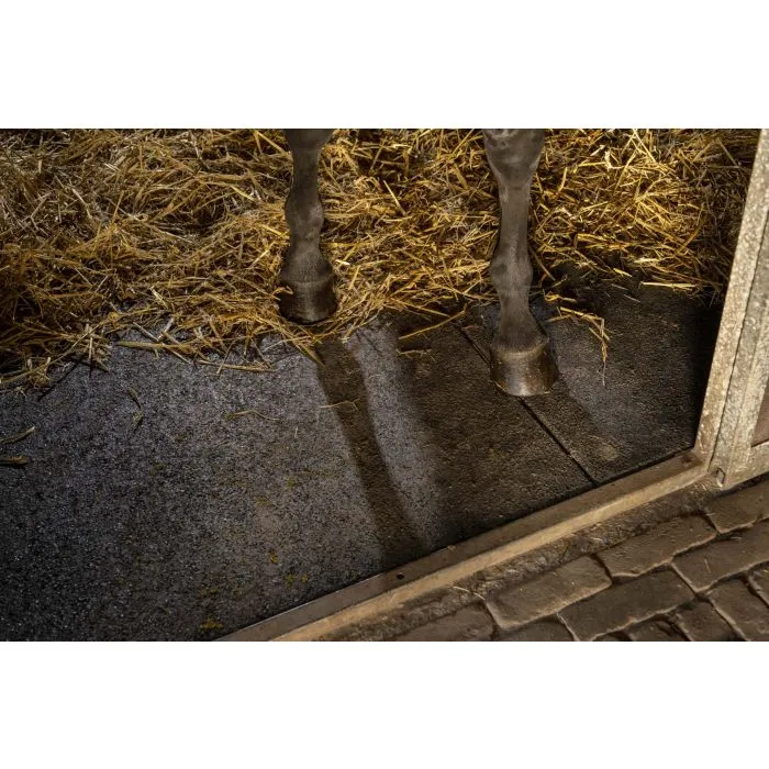 Horse stable mats red 100x100cm